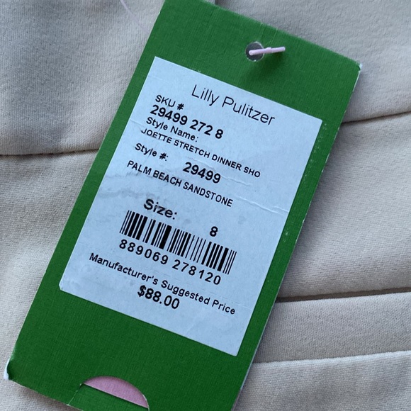 Lily Pulitzer new with tags khaki shorts - Picture 3 of 3